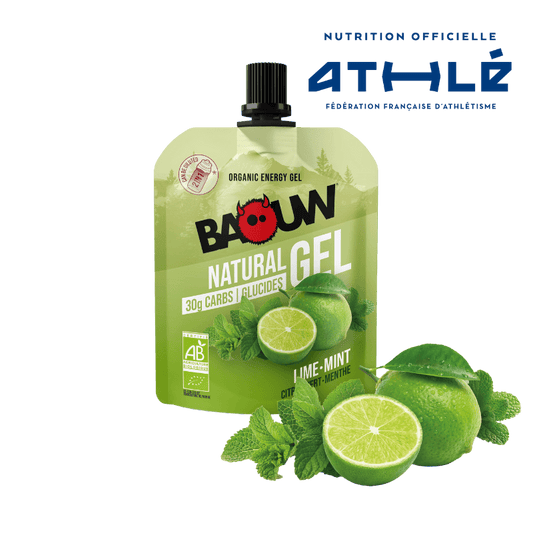BAOUW Organic Lime/Mint Energy Gel (85g)