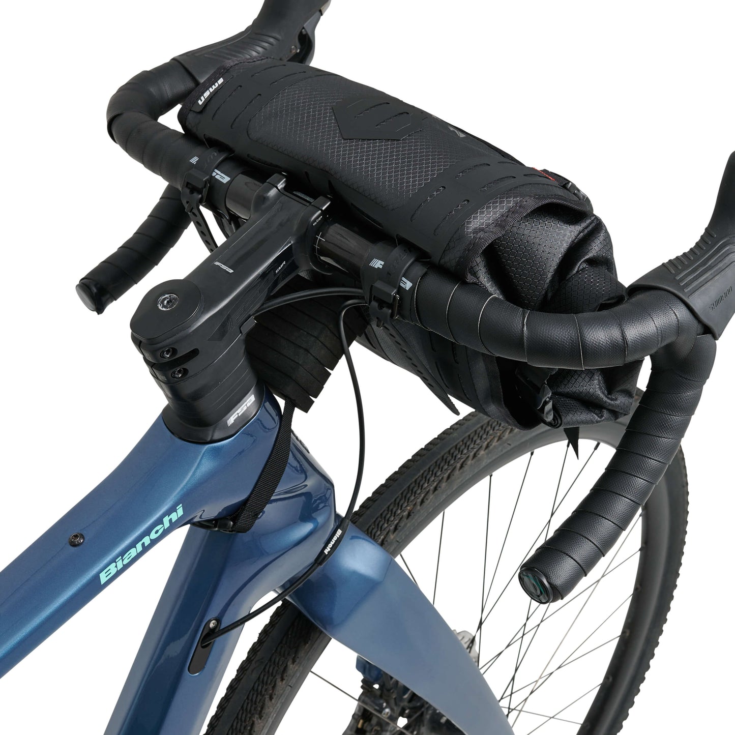USWE ROLL TOP 9 L Black Handlebar Bag