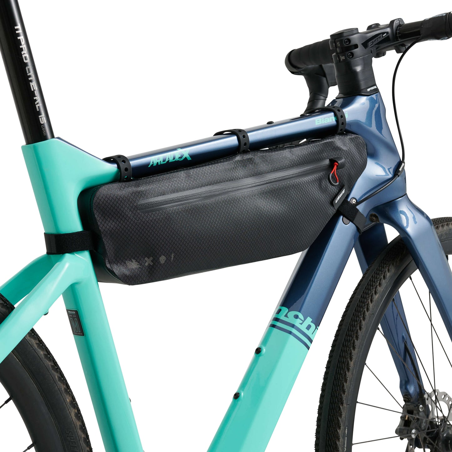 Τσάντα πλαισίου USWE FRAME TUBE SMALL 2,6 L Μαύρη