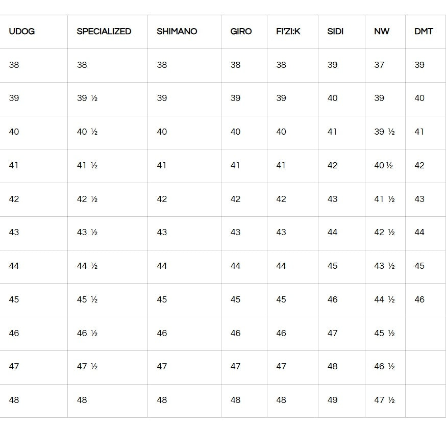 UDOG SEMPRE Παπούτσια δρόμου Λευκό