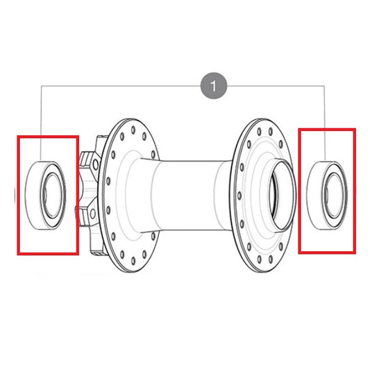 ΚΙΤ ΡΟΥΛΕΜΆΝ MAVIC 18X30X7 + ΚΥΜΑΤΟΕΙΔΉΣ ΡΟΔΈΛΑ + ΚΛΙΠ