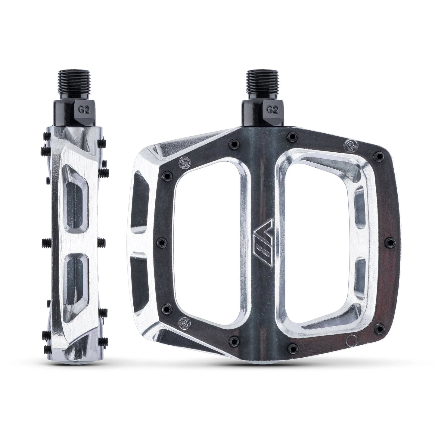 DMR V8 Silver επίπεδη πεντάλ DMR V8 Silver