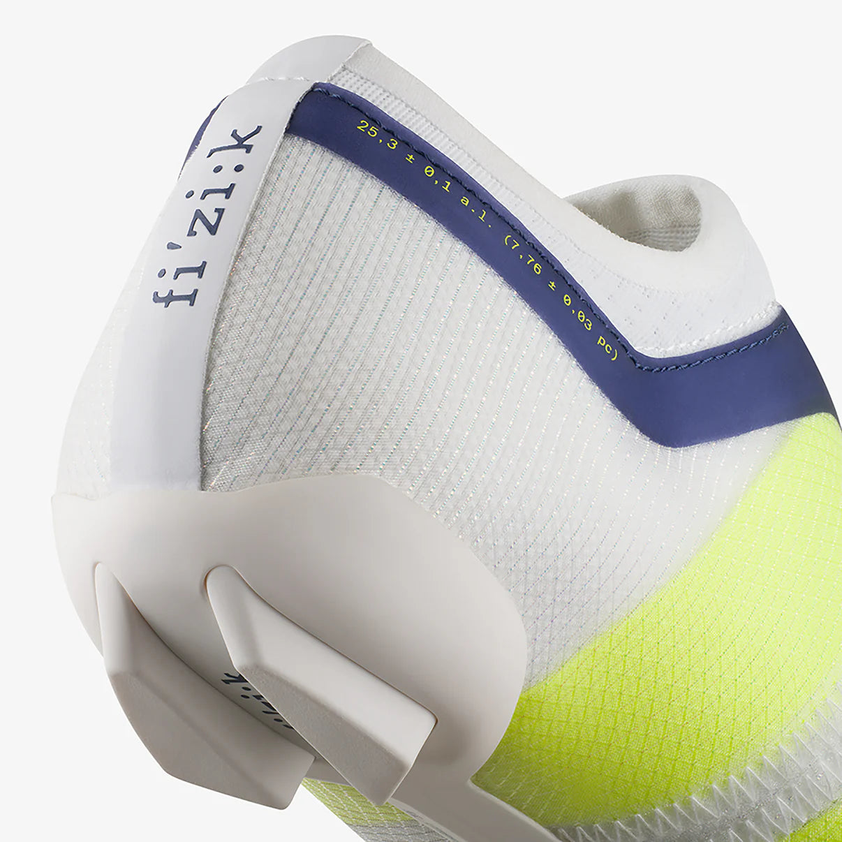 FIZIK VENTO VEGA CARBON Road Shoes, White/Yellow