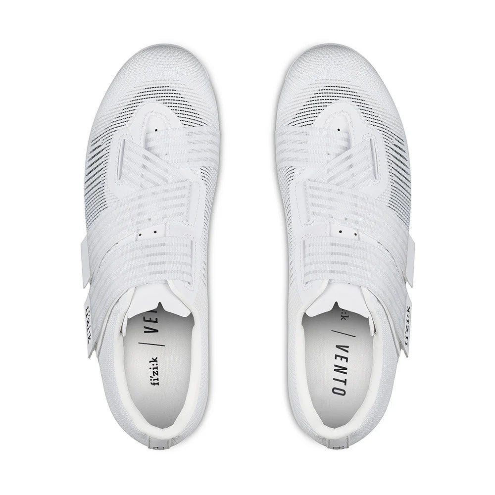 FIZIK VENTO POWERSTRAP AEROWEAVE Road Shoes - White