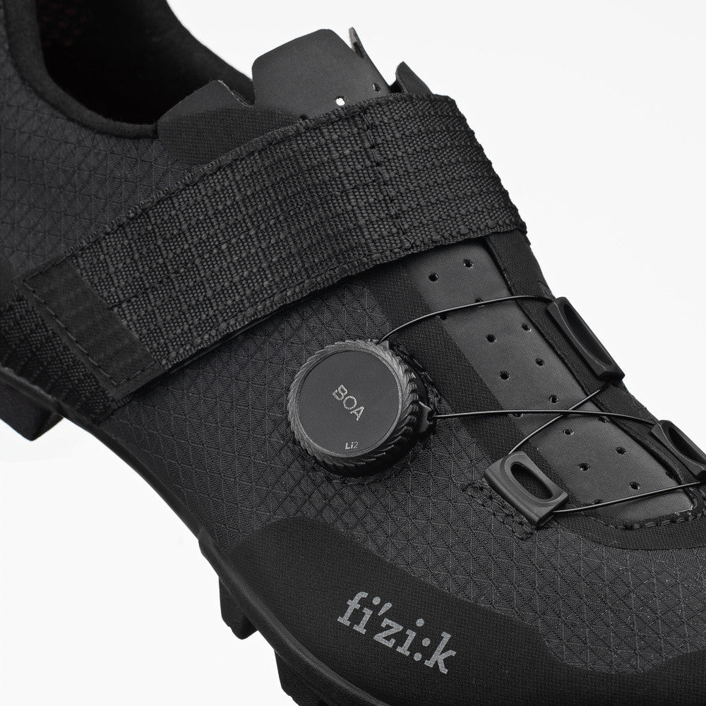 FIZIK FEROX XC/Gravel Mountain Bike Shoes - Black