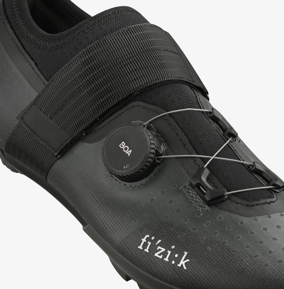Παπούτσια ποδηλασίας βουνού FIZIK FEROX 2 Μαύρο/Κακι