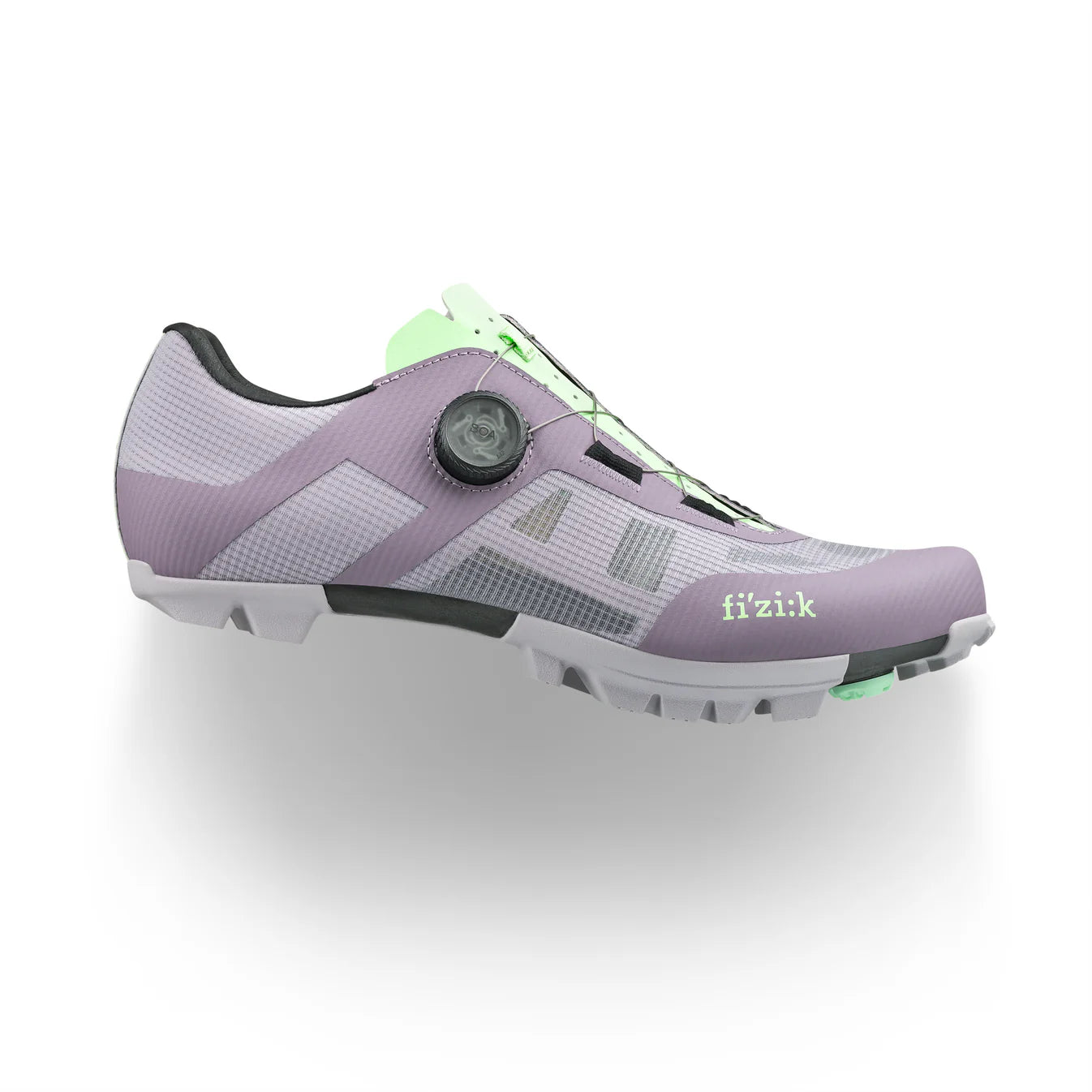 FIZIK VENTO PROXY XC/Gravel Mountain Bike Shoes - Lavender/Green