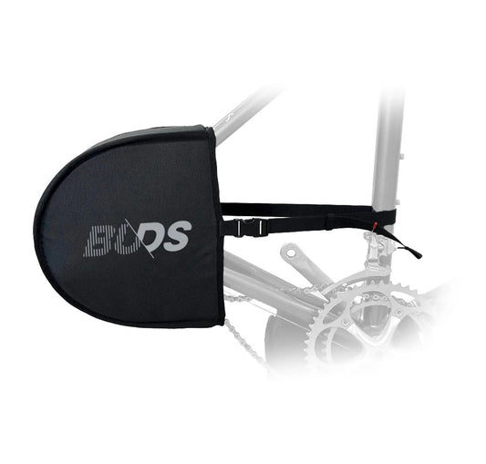 BUDS REAR BIKE PROTECT Προστατευτικό κάλυμμα για ποδήλατο δρόμου/ορεινού ποδηλάτου Derailleur Μαύρο