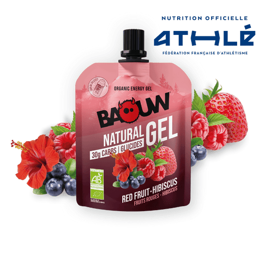 BAOUW Organic Energy Gel Red Fruits-Hibiscus (85g)