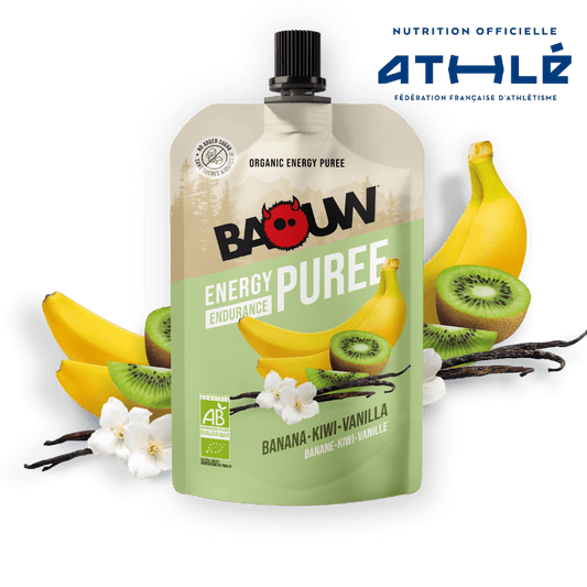 BAOUW Organic Recipe Fruit Energy Puree Banana/Kiwi/Vanilla (90g)