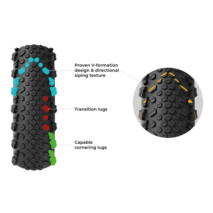 VITTORIA TERRENO T50 MIXED GRAVEL ENDURANCE G2.0 700x45c Tubeless Ready Soft Black tire