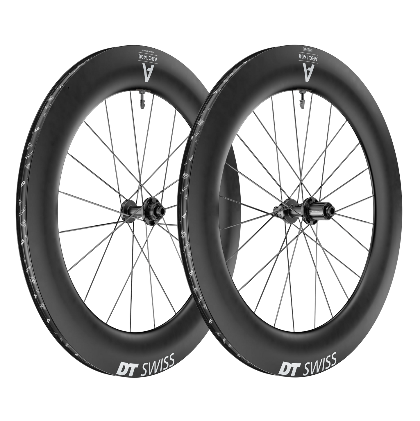 Ζεύγος τροχών DT SWISS ARC 1400 DICUT 85 Tubeless Ready (Center Lock)