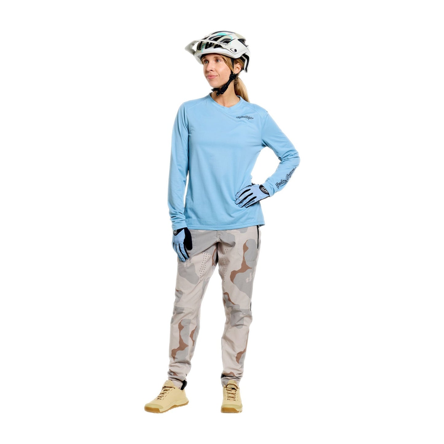 TROY LEE DESIGNS LILIUM PRO FLOW CAMO Women's Pumice Pants
