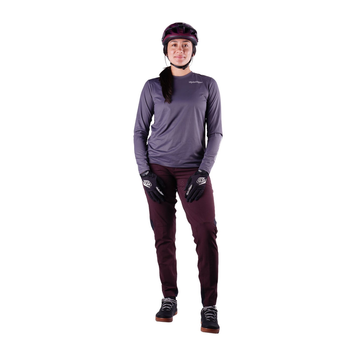 Γυναικείο παντελόνι TROY LEE DESIGNS LILIUM PRO MONO Bordeaux