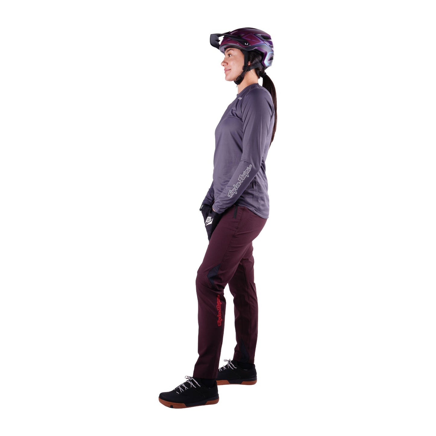 Γυναικείο παντελόνι TROY LEE DESIGNS LILIUM PRO MONO Bordeaux