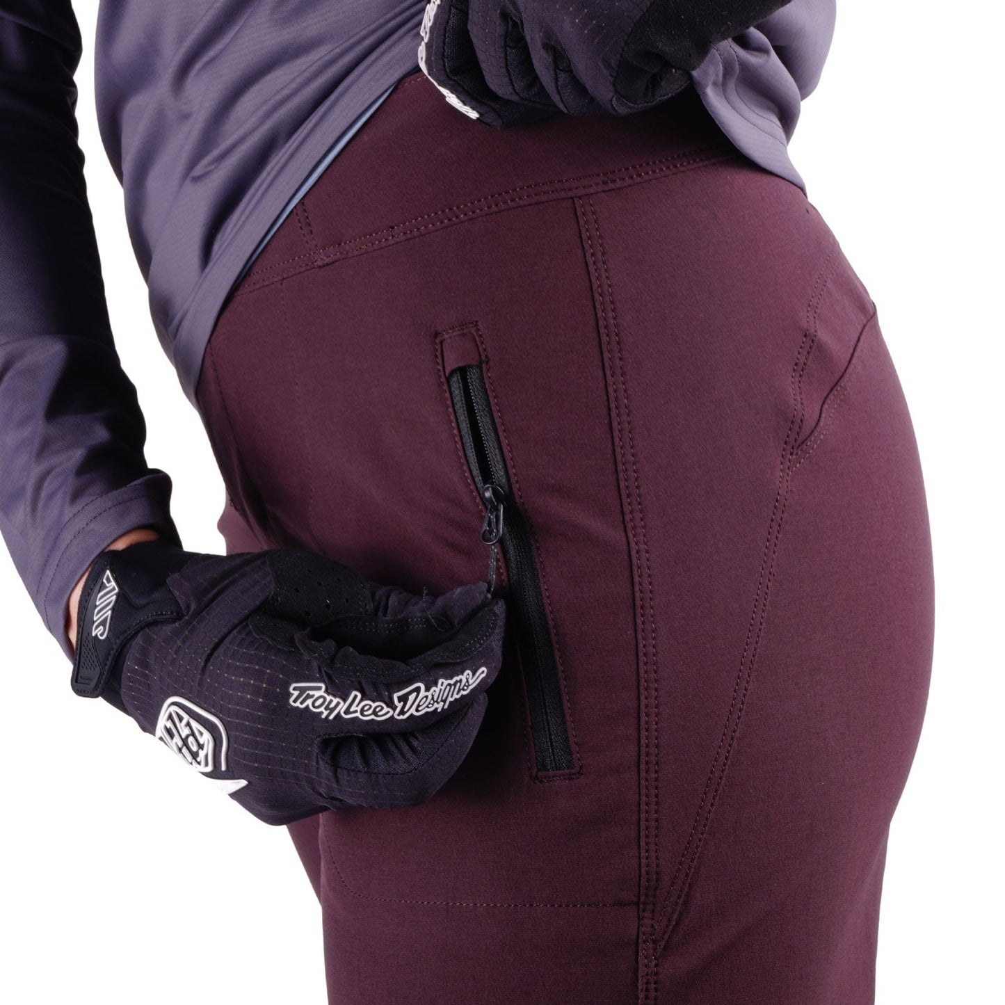 Γυναικείο παντελόνι TROY LEE DESIGNS LILIUM PRO MONO Bordeaux