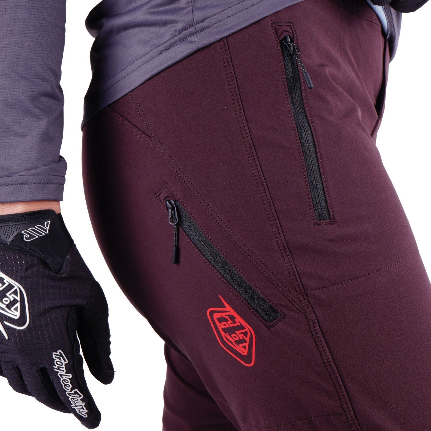 Γυναικείο παντελόνι TROY LEE DESIGNS LILIUM PRO MONO Bordeaux