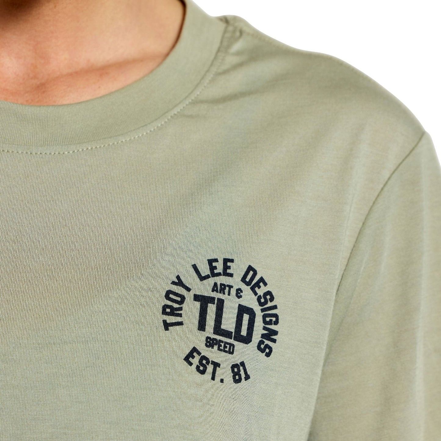 TROY LEE DESIGNS LILIUM RIDE STAMPS Women's Short Sleeve Jersey Sage