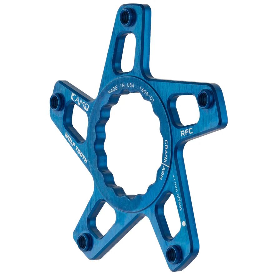 WOLF TOOTH CAMO Raceface Cinch crankset star Direct Mount Offset 2mm Blue