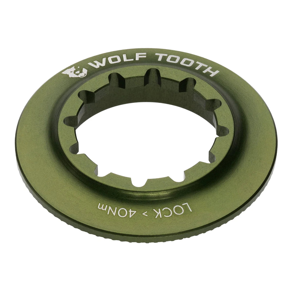 WOLF TOOTH Olive Internal Centerlock Nut
