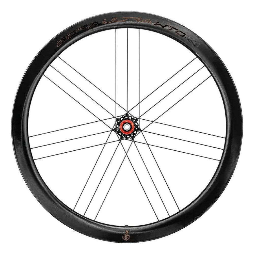 Pair of CAMPAGNOLO BORA ULTRA WTO 45 C23 DISC Tubeless Ready Wheels (Center Lock)