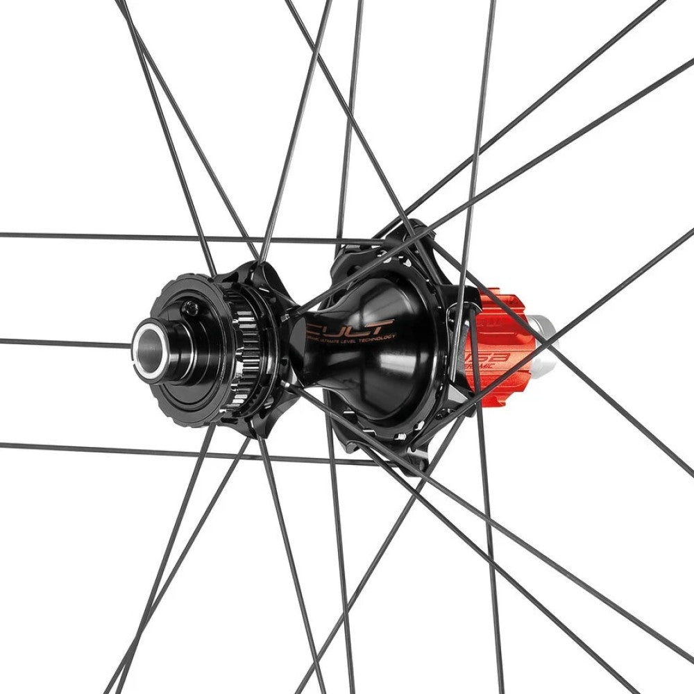 Pair of CAMPAGNOLO BORA ULTRA WTO 45 C23 DISC Tubeless Ready Wheels (Center Lock)