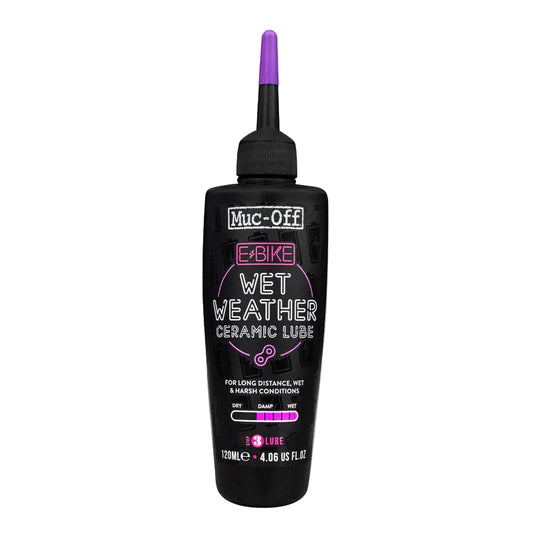 MUC-OFF E-BIKE WET WEATHER Υγρό λιπαντικό αλυσίδας (120 ml)