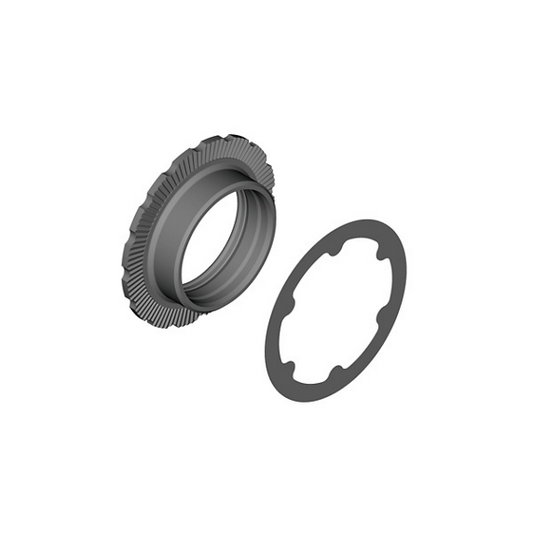 Fixing nut and washer Chainring Nut and Washer 12 Speed SHIMANO XT FC-M8100 Black