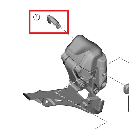 SHIMANO FD-R9250/R8150 Κάλυμμα θύρας μπροστινού επιλογέα