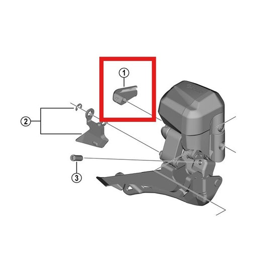 Κάλυμμα θύρας SHIMANO FD-R7150/RX825