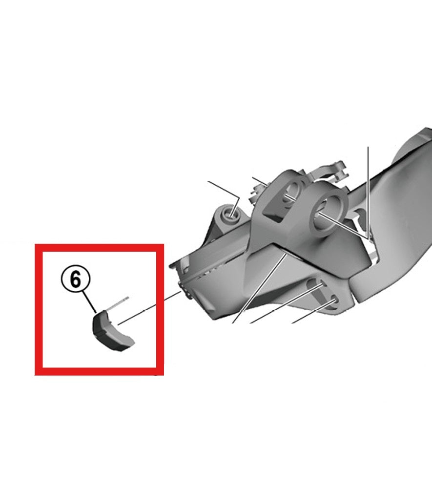 Κάλυμμα θύρας φόρτισης SHIMANO RD-R8150/7150/RX825