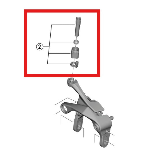 Βίδα τάνυσης καλωδίων SHIMANO BR-R7000/7010