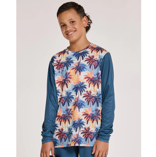 DHARCO GRAVITY VENICE BEACH Jersey Μακρυμάνικο Junior Μπλε