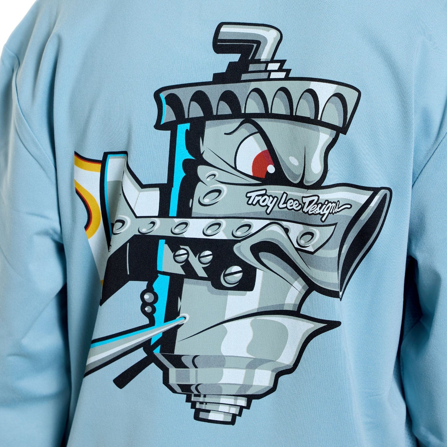 TROY LEE DESIGNS RUCKUS RIDE CARBS Junior Μακρυμάνικη φανέλα Μπλε