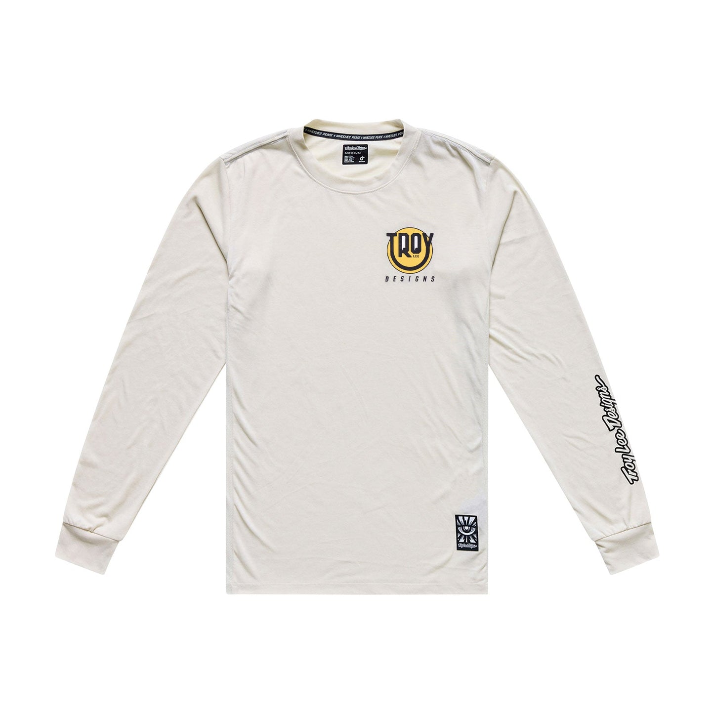 TROY LEE DESIGNS SKYLINE RIDE HAPPY Junior Long Sleeve Pumice Jersey