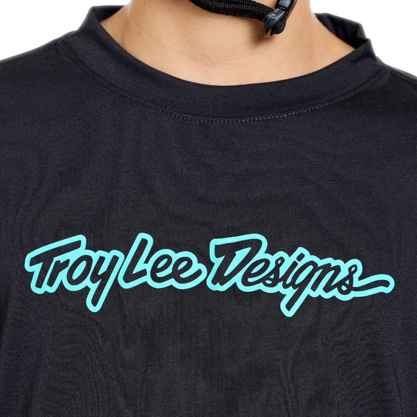 TROY LEE DESIGNS SKYLINE RIDE SIGNATURE Junior Long Sleeve Jersey Black/Green