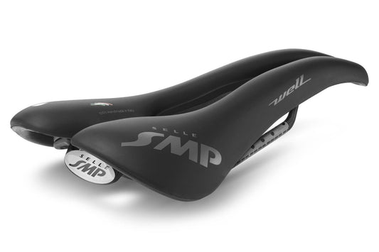 Σέλα SMP WELL Πλάτος 144mm Carbon Rails Μαύρο