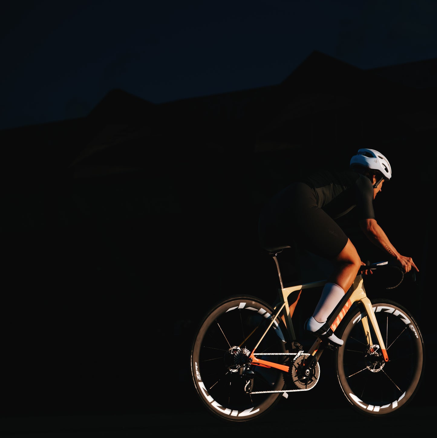ZIPP 404 S A1 λευκός μπροστινός τροχός