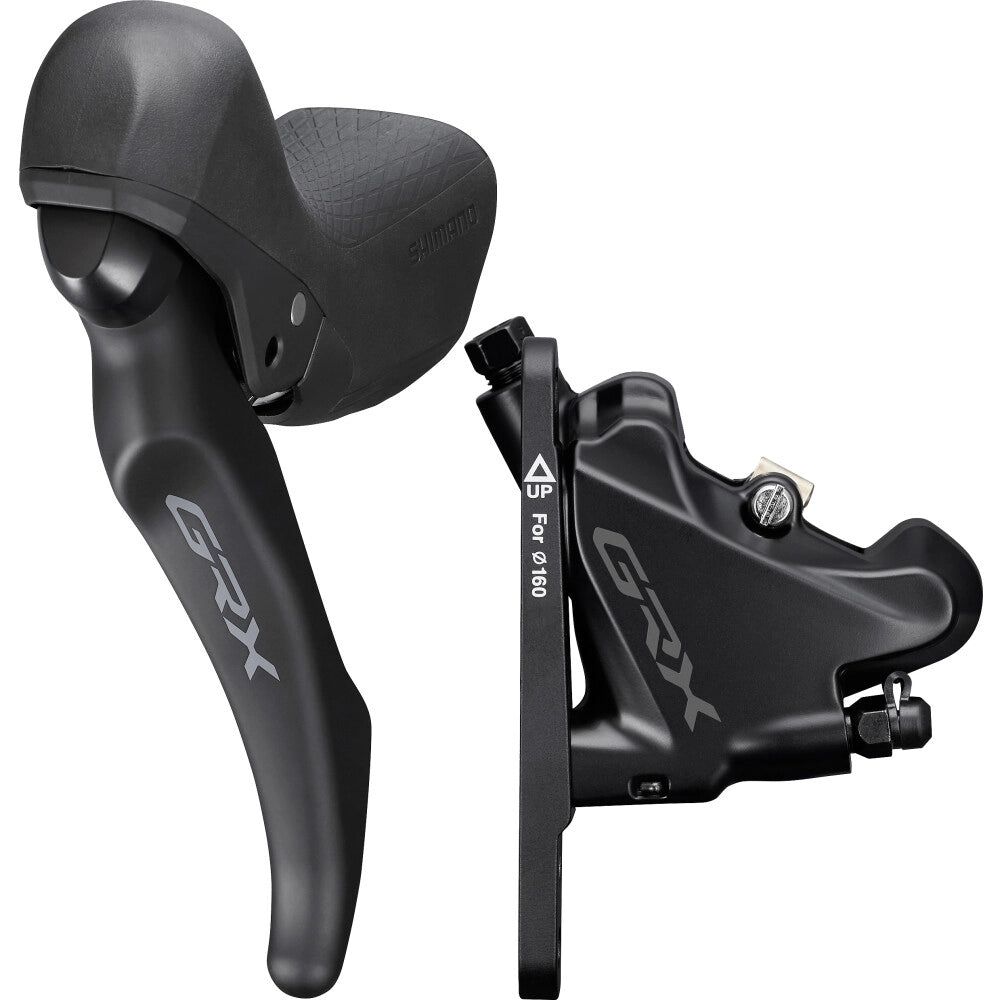 Αριστερή μανέτα και εμπρόσθια δαγκάνα SHIMANO GRX BL-RX600-L + BR-RX400 1x11 ταχυτήτων Flat Mount
