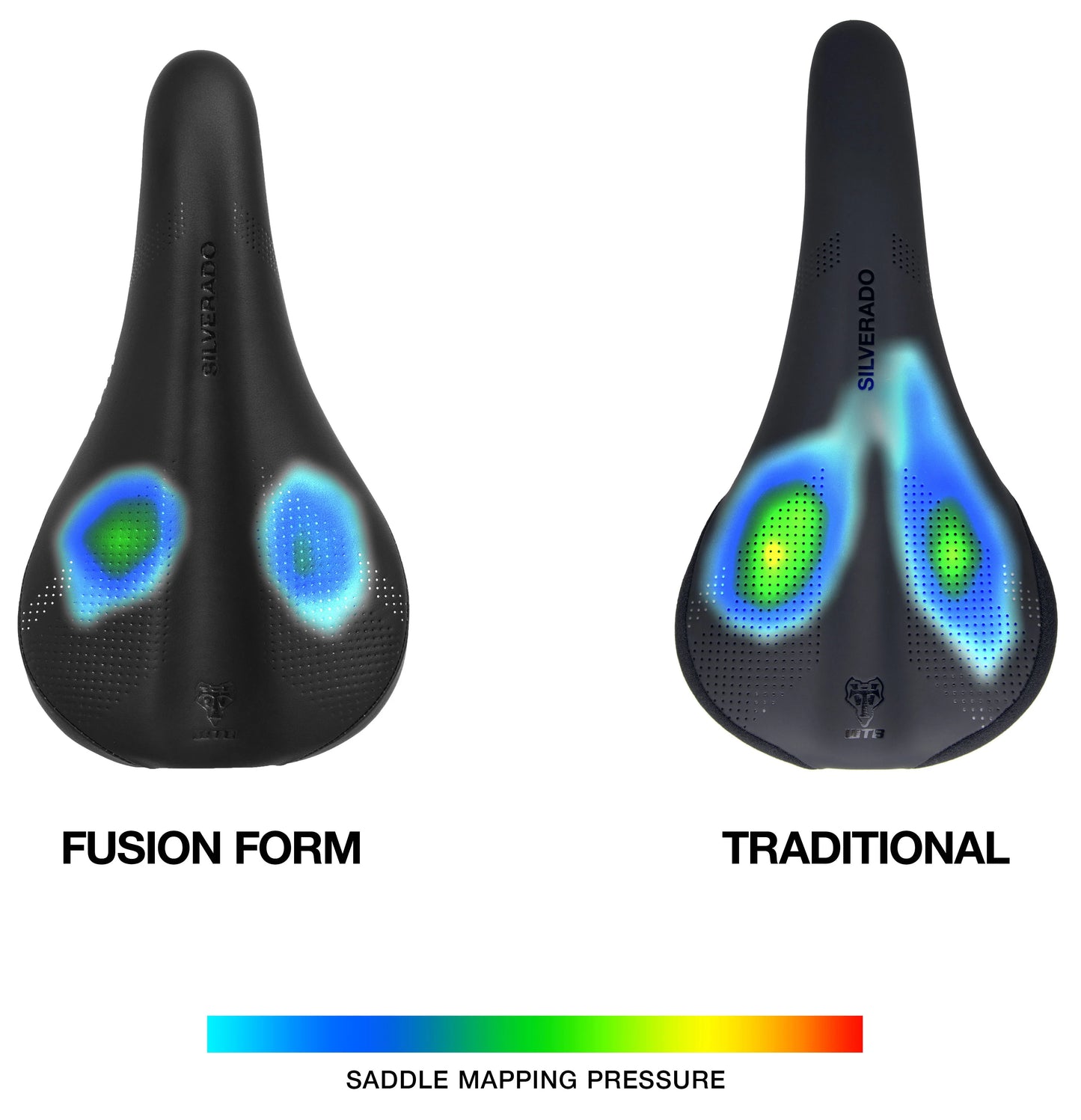 WTB SILVERADO FUSION FORM 142mm Carbon Rails Saddle