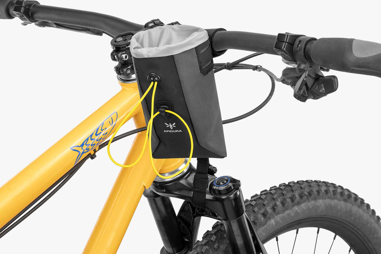 Τσάντα τιμονιού APIDURA BACKCOUNTRY FOOD POUCH 0.8 L Μαύρο γκρι