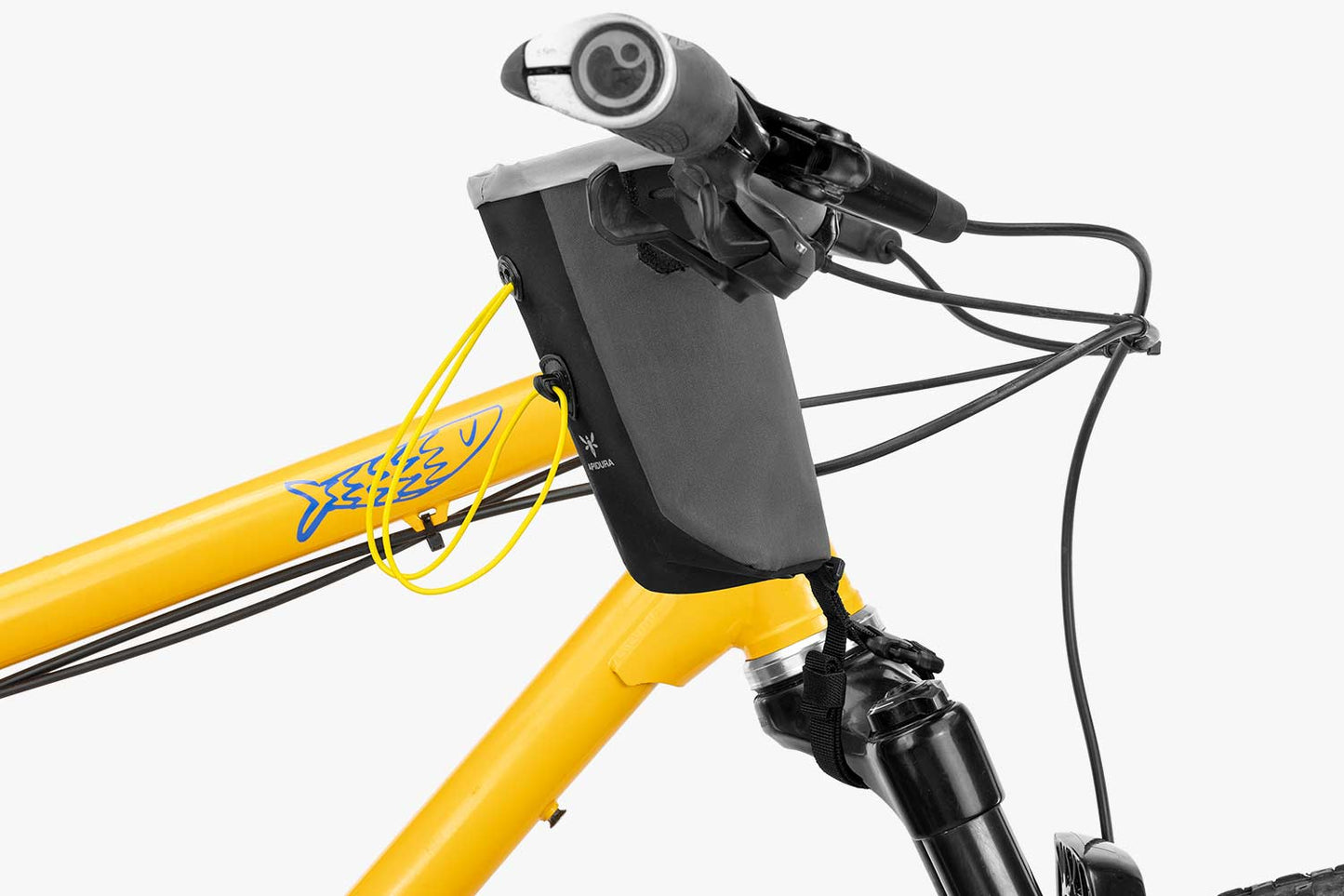 Τσάντα τιμονιού APIDURA BACKCOUNTRY FOOD POUCH 0.8 L Μαύρο γκρι