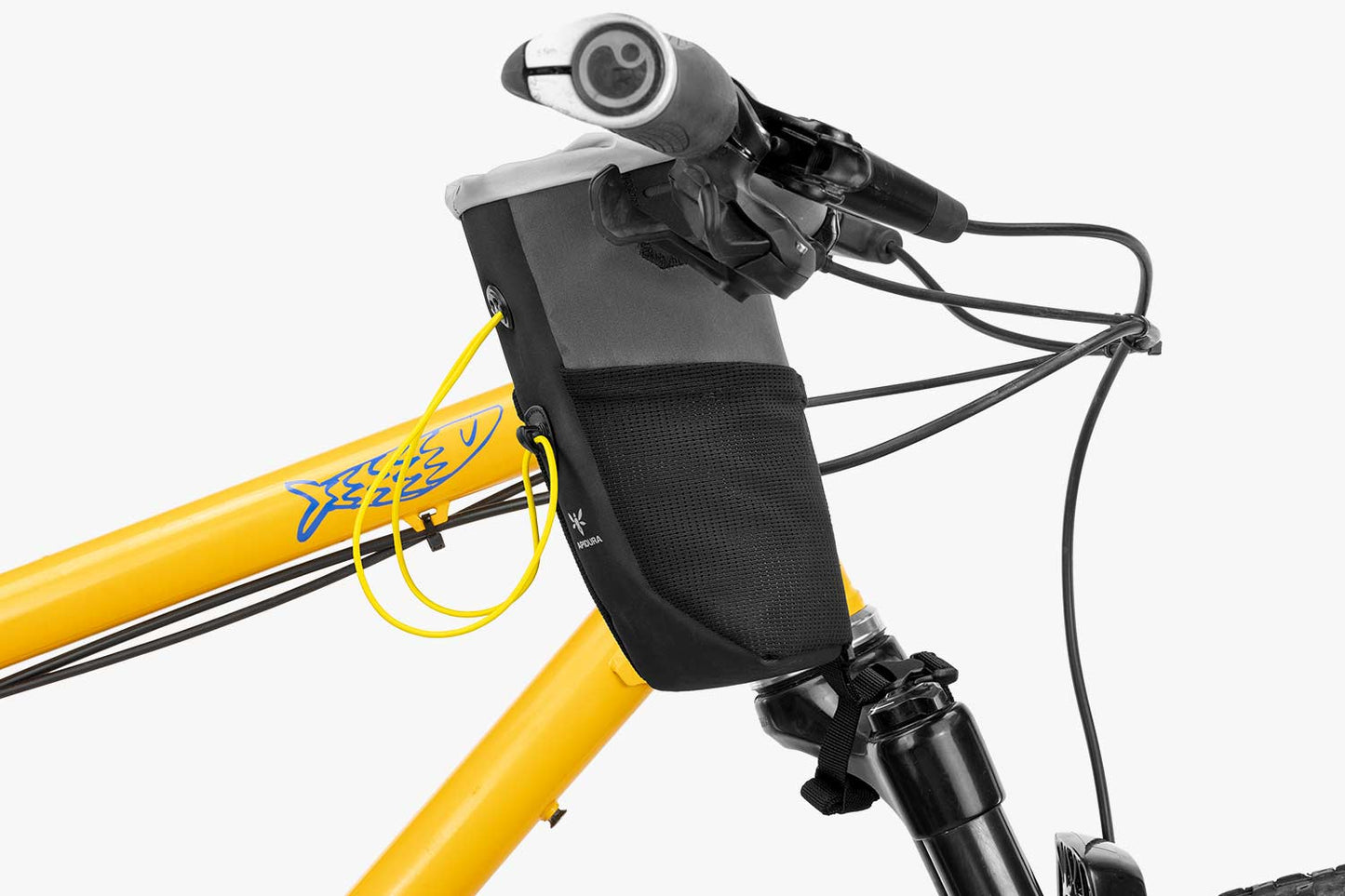 Τσάντα τιμονιού APIDURA BACKCOUNTRY FOOD POUCH PLUS 1.2 L Μαύρο γκρι