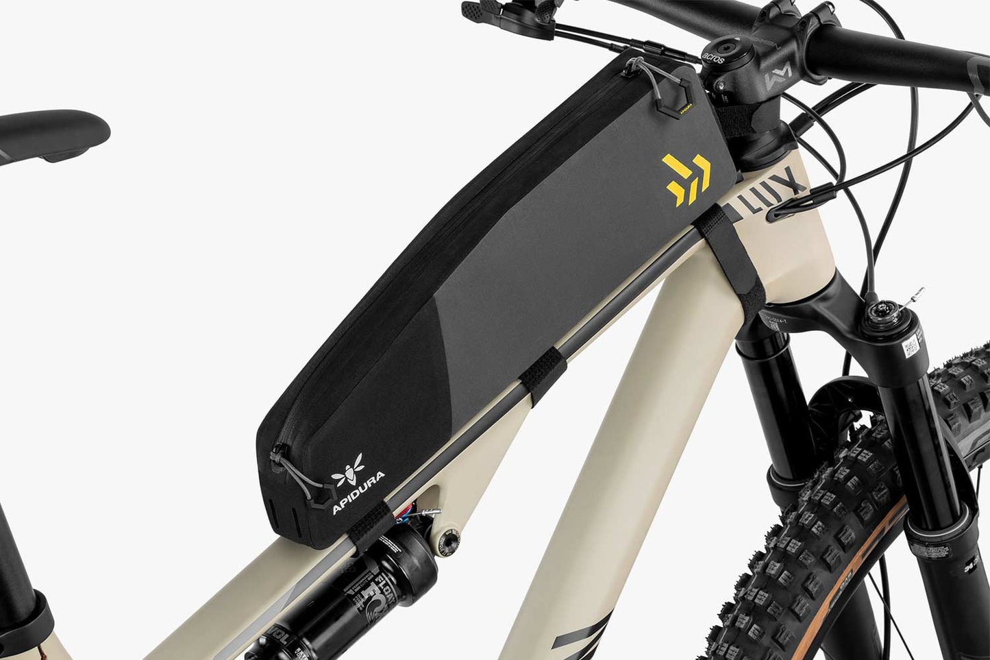 Τσάντα-πλαίσιο APIDURA BACKCOUNTRY LONG TOP TUBE PACK 1.8 L Μαύρο γκρι