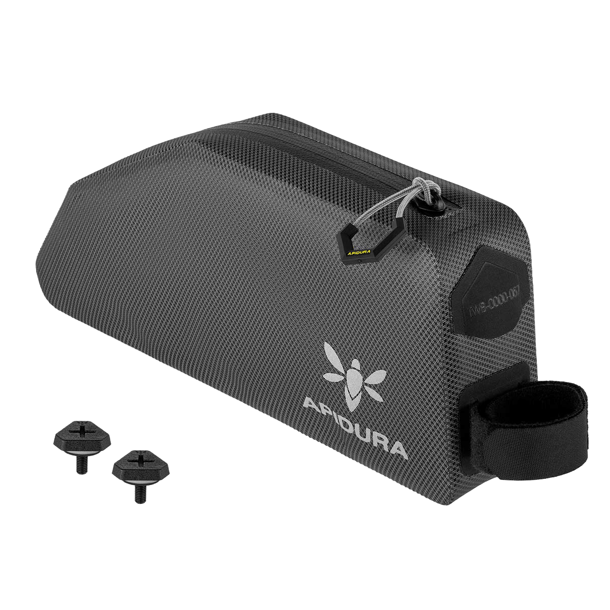 Τσάντα πλαισίου APIDURA EXPEDITION BOLT ON TOP TUBE PACK 1 L Μαύρο