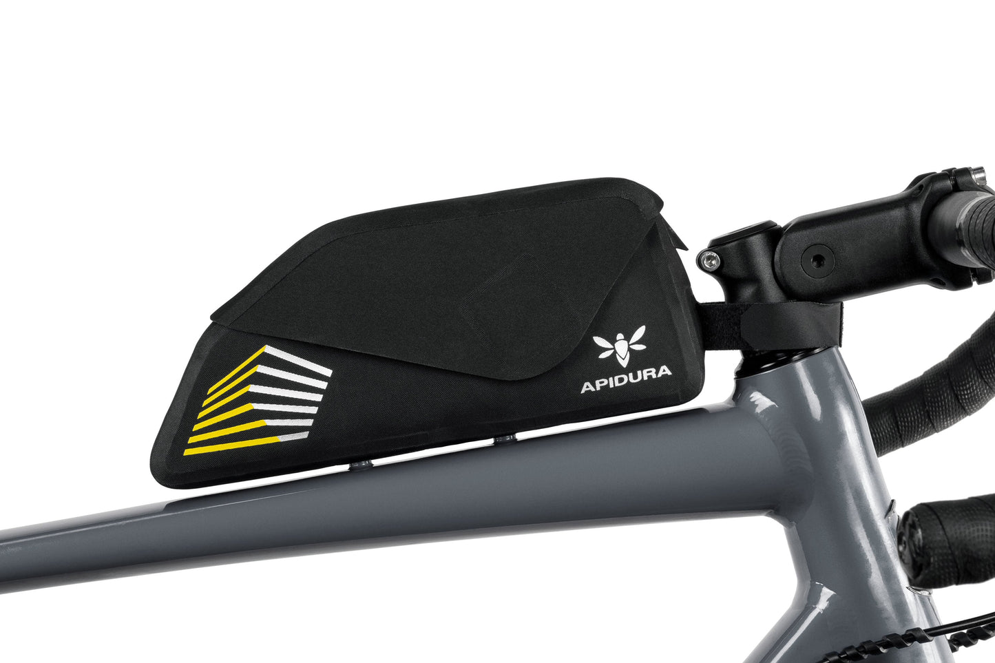 Τσάντα πλαισίου APIDURA RACING BOLT-ON TOP TUBE PACK 1 L Μαύρο