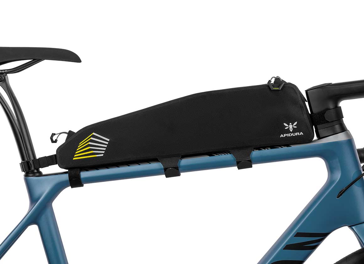 Frame Bag APIDURA RACING LONG TOP TUBE PACK 2 L Black