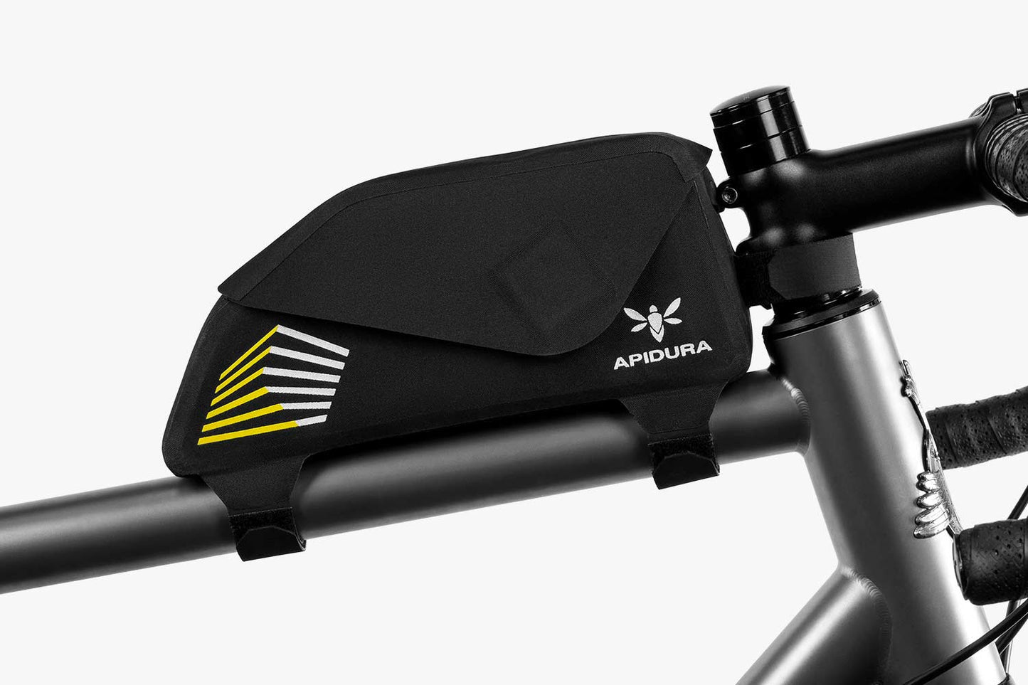 APIDURA RACING TOP TUBE PACK 1 L τσάντα πλαισίου μαύρο