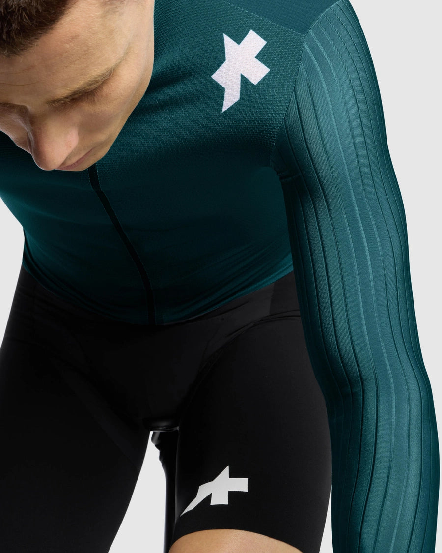 ASSOS EQUIPE RS S11 Long Sleeve Petrol Jersey