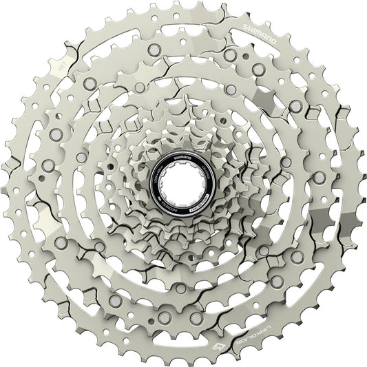 Κασέτα 10V SHIMANO CUES CS-LG400 Linkglide - Έκδοση Polish Silver